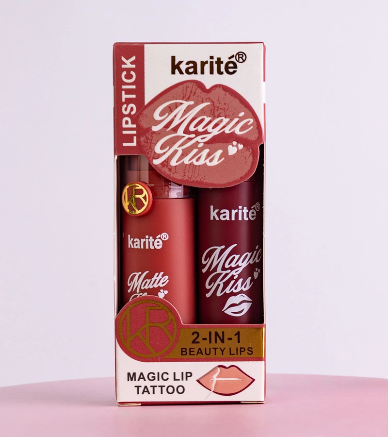 Súprava na pery Magic Lip Tattoo 2-in-1 Karite 03# 4,5 ml+3,5 g