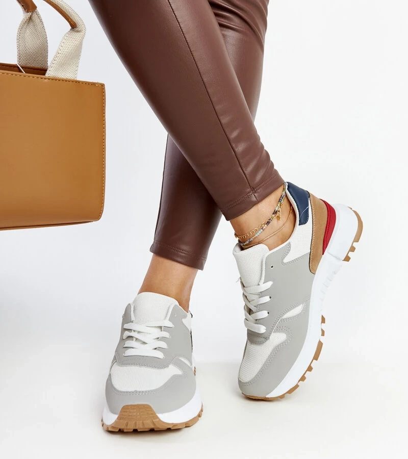 Viackrát farbené tenisky na platforme Sultisz