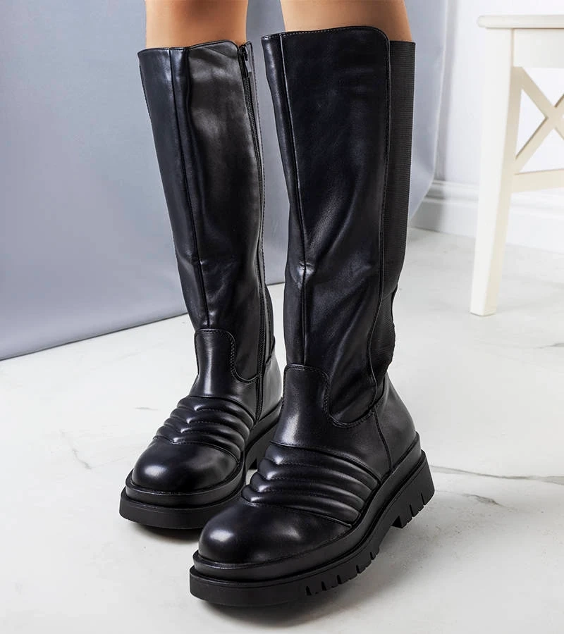 Čierne topánky Calliope