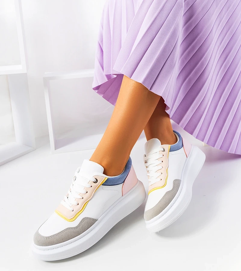 Dámske biele tenisky Selma Blue