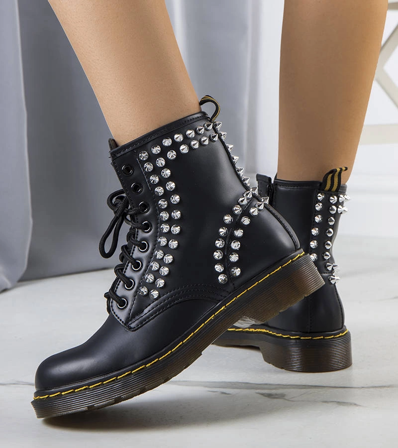 Black botki women's Manzo