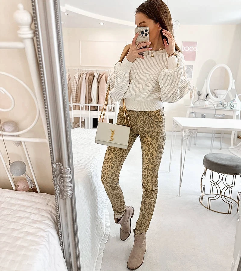 Viens béžové nohavice Panther Slim