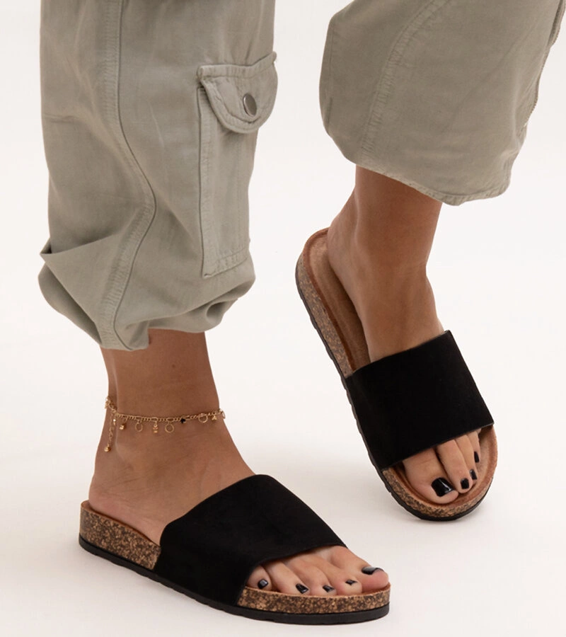 Klasické šľapky na korkovej podrážke Matilte