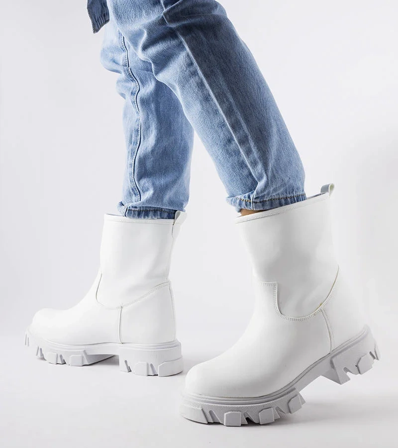 Biele vrecia Wuori slip-on