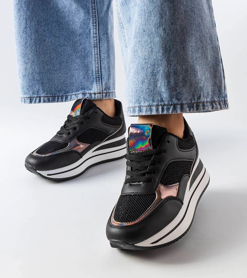 Béžové tenisky na hrubej podrážke Ethel