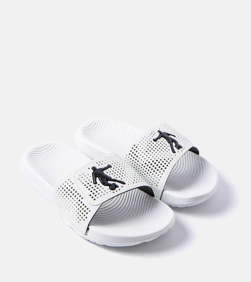 Biele gumené žabky Athens