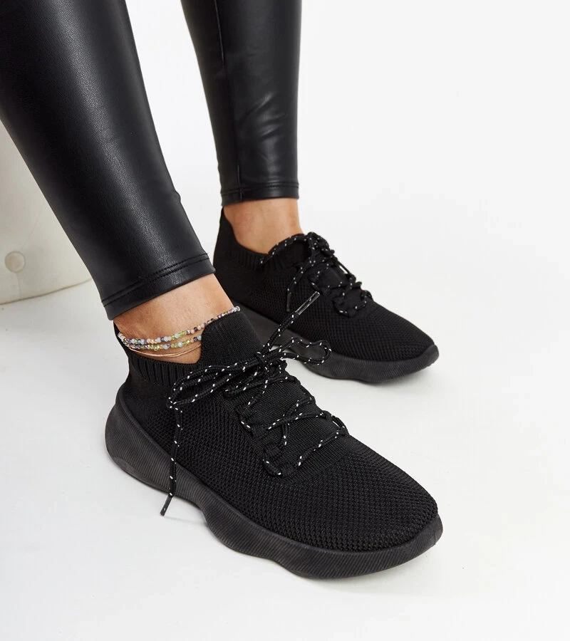 Čierne športové tenisky Roshni