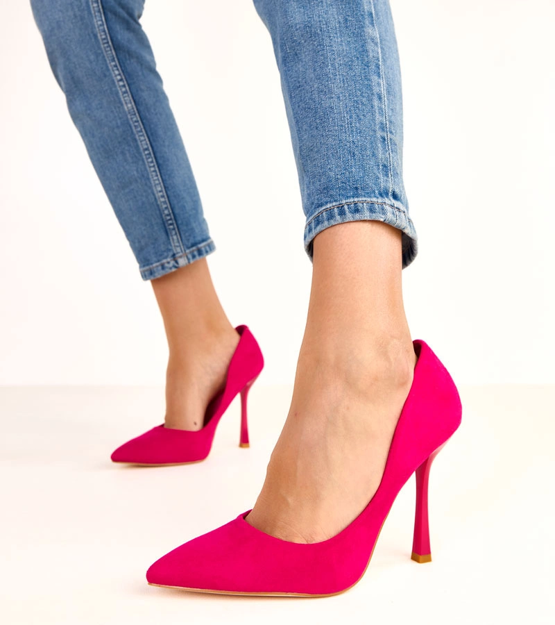 Ružové lodičky z ekosemišu Alexa