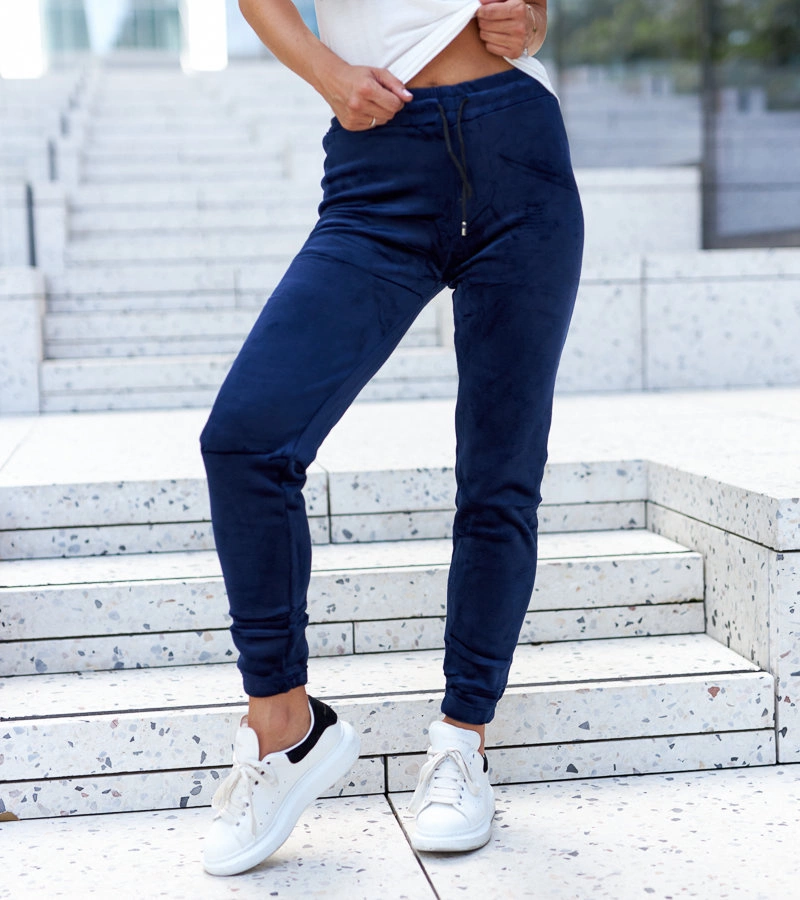 Zateplené tepláky Scout v námorníckej modrej farbe