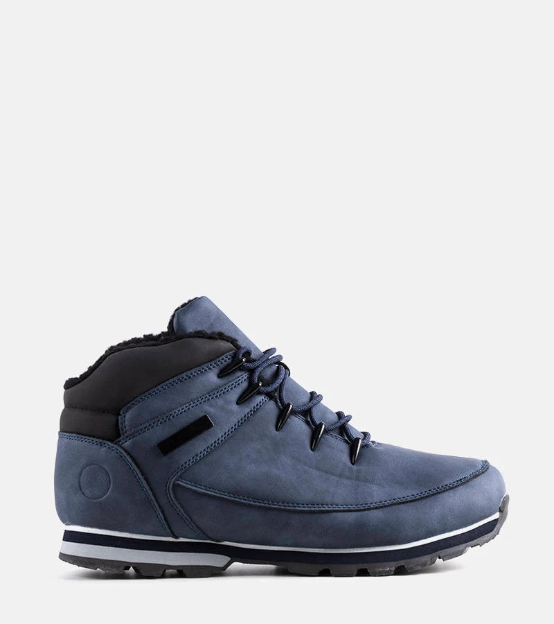 Jemma námornícky modré zateplené trappery