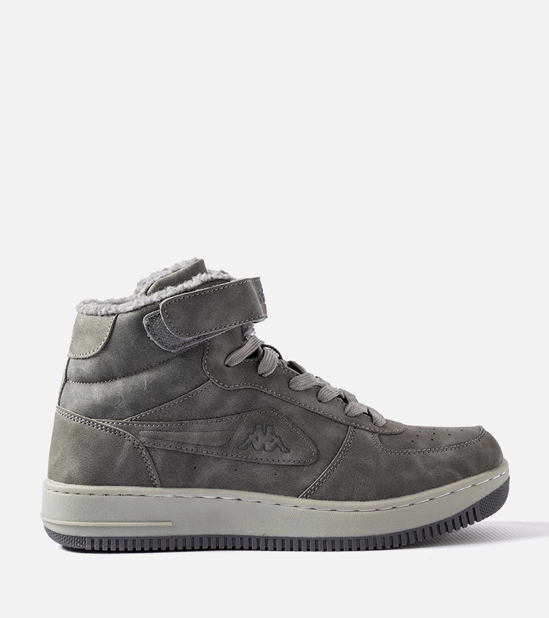 Sivé tepané športové topánky Kappa 242799 BASH