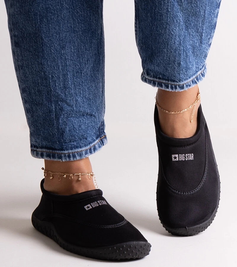 Športové čierne topánky na vodu Big Star NN274A801