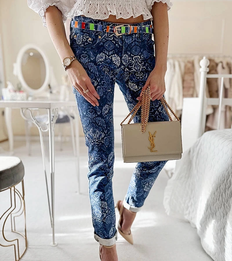 Dámske džínsové nohavice Galia