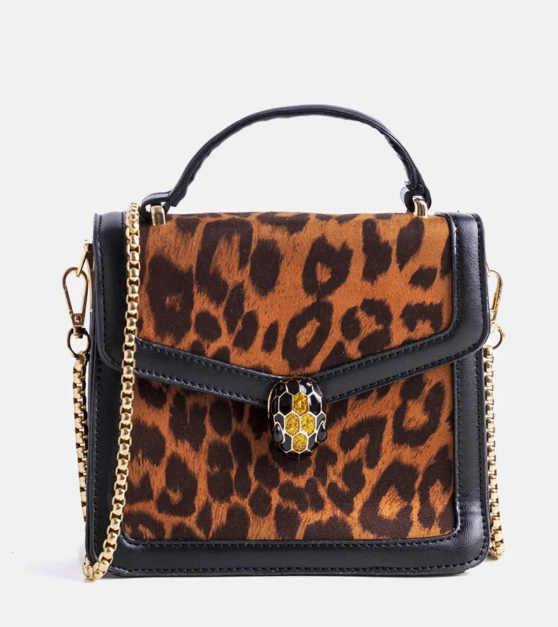 Čiernohnedá poštová taška Kelley