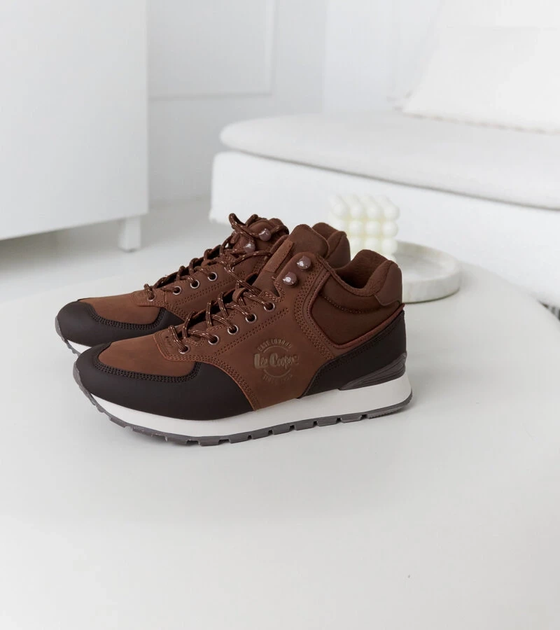 Hnedé tenisky Lee Cooper LCJ-23-31-3059M