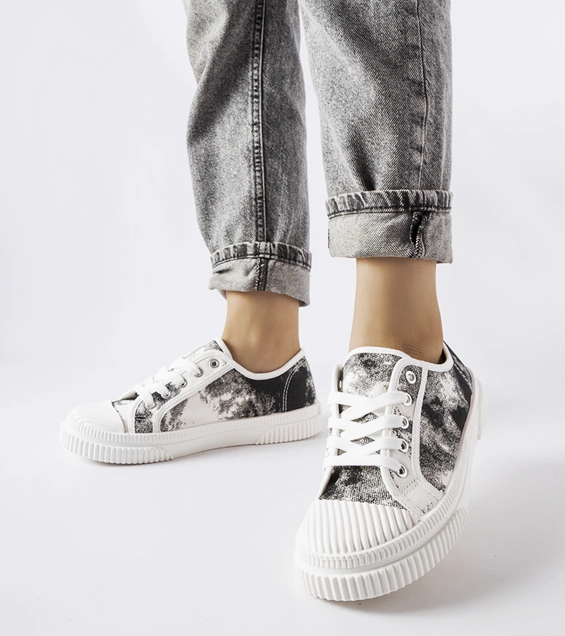 Tenisky Clavet s efektom čierneho prania