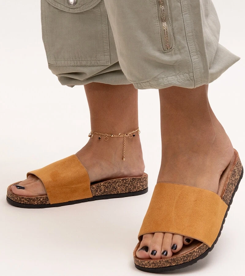 Klasické šľapky na korkovej podrážke Matilte