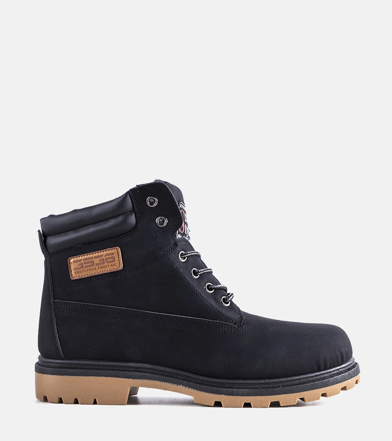 Čierne izolované trappery Snell