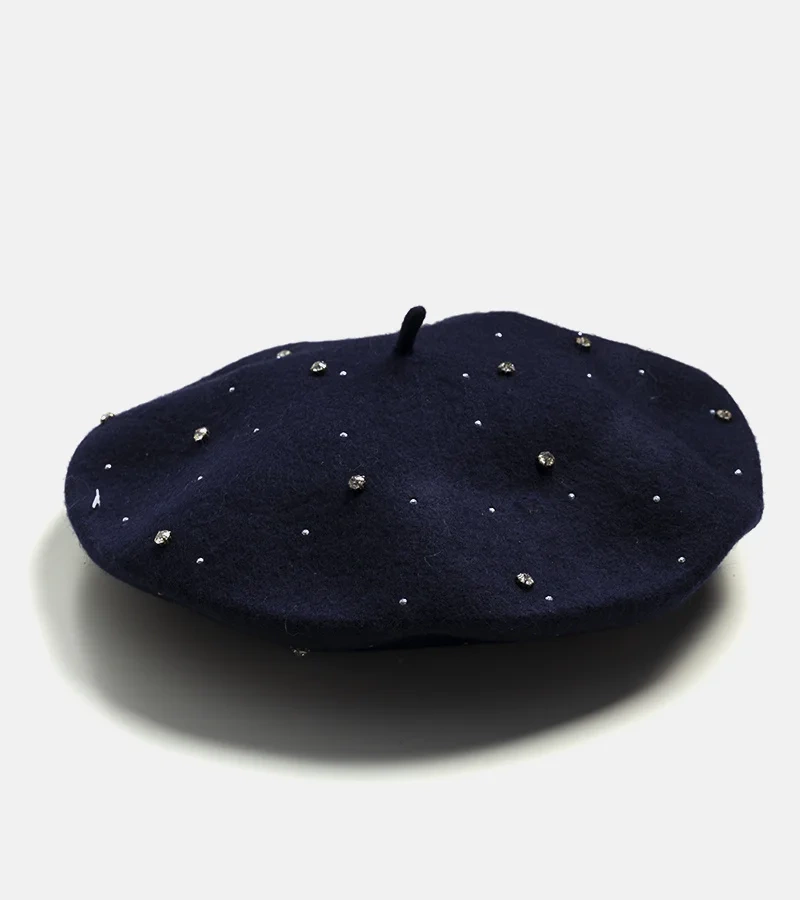 Námořnícky modrý baret Manners