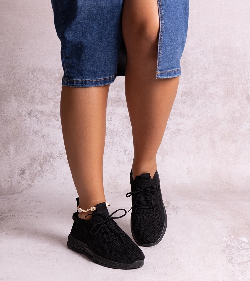 Čierne športové tenisky Khitam