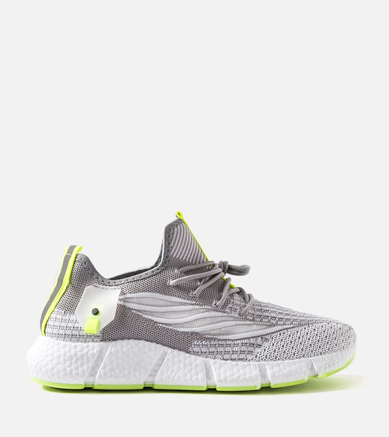 Šedé pánske topánky Valdieri slip on