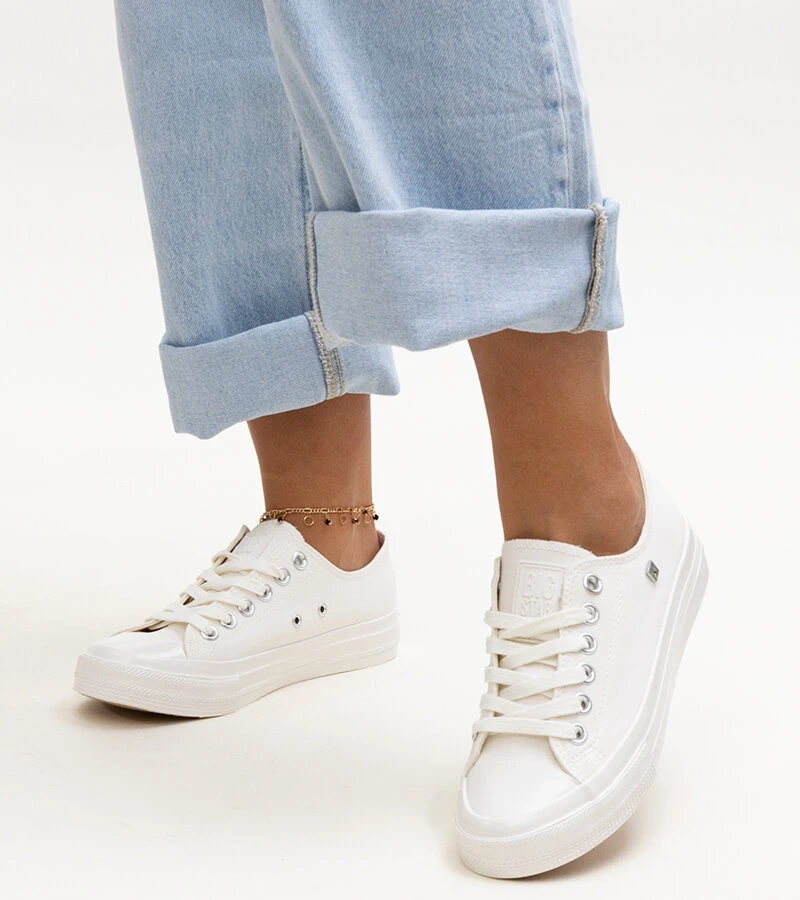 Biele tenisky Big Star NN274285