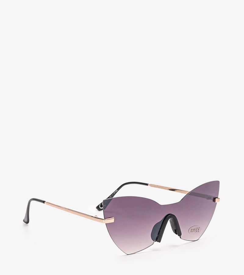 Čierne okuliare Torcy bez rámov