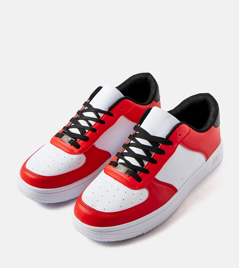 Červeno-biele pánske tenisky Cimmaron