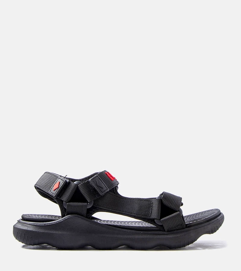 Čierne športové sandále LCW-23-34-1696M