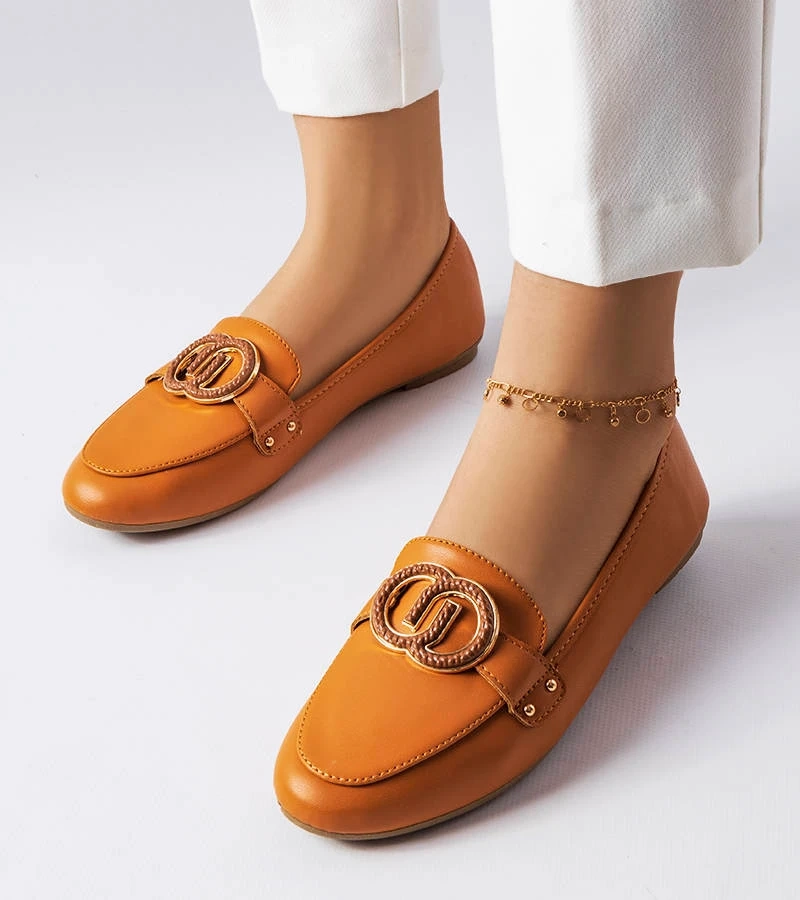 Hnedé dámske mokasíny Eleena