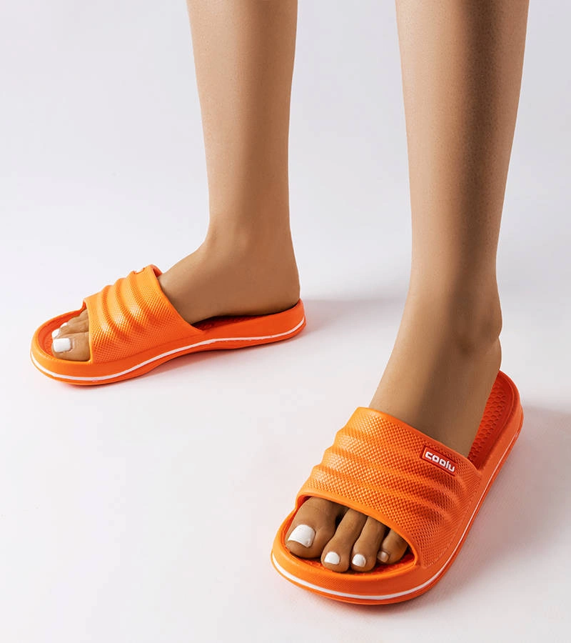 Kathrin oranžové žabky do bazéna