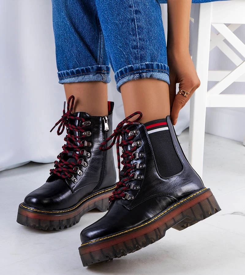 Black botki dámske Foria