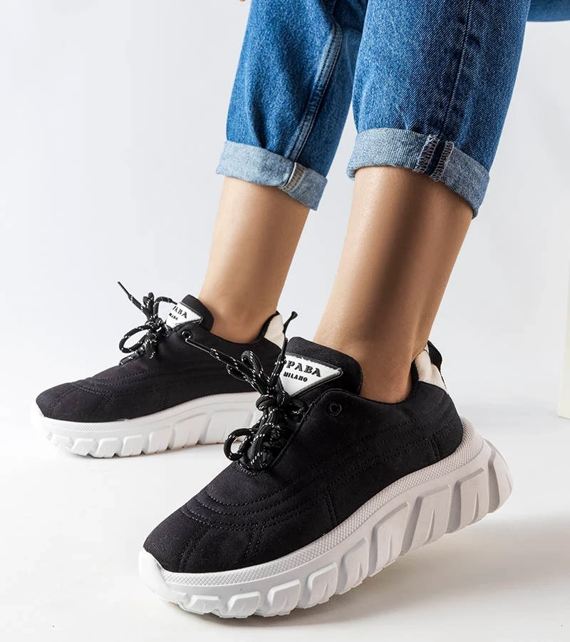 Čierne tenisky Aisys