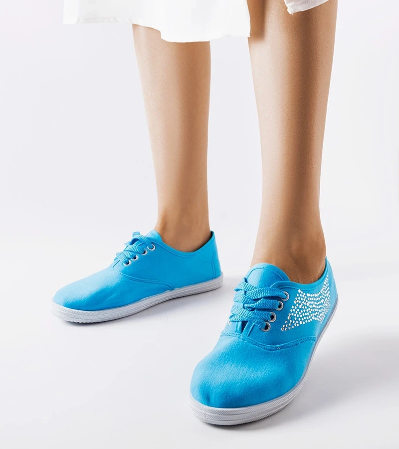 Modré zirkónové tenisky Godfrey