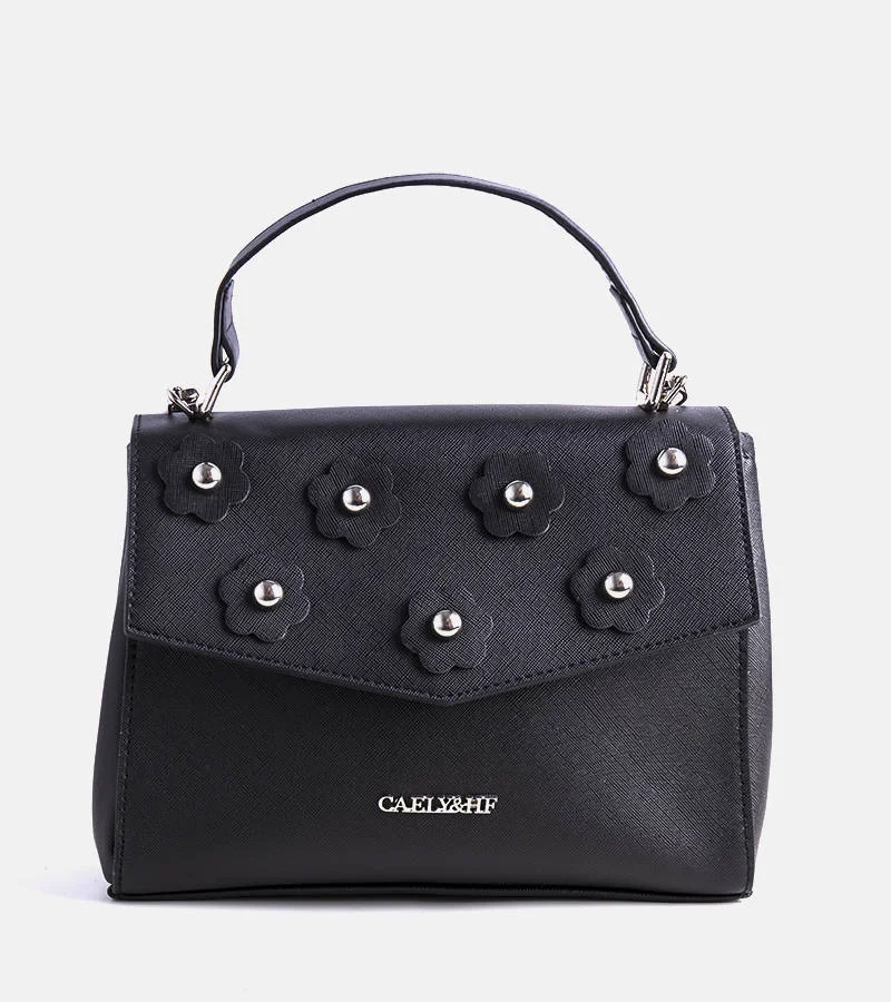 Čierna taška cez rameno Newark