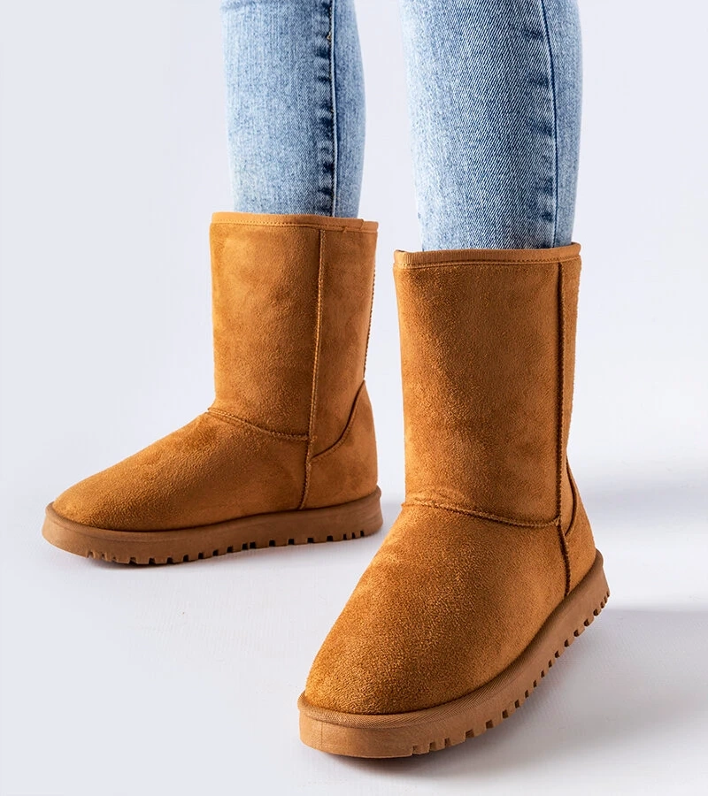 Hnedé teplo izolované klasické snehule Ireneo