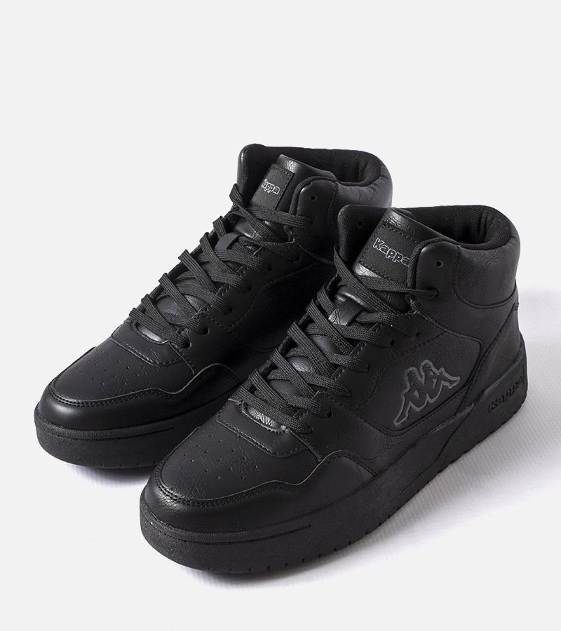 Čierne vysoké tenisky Kappa 243304 Broome