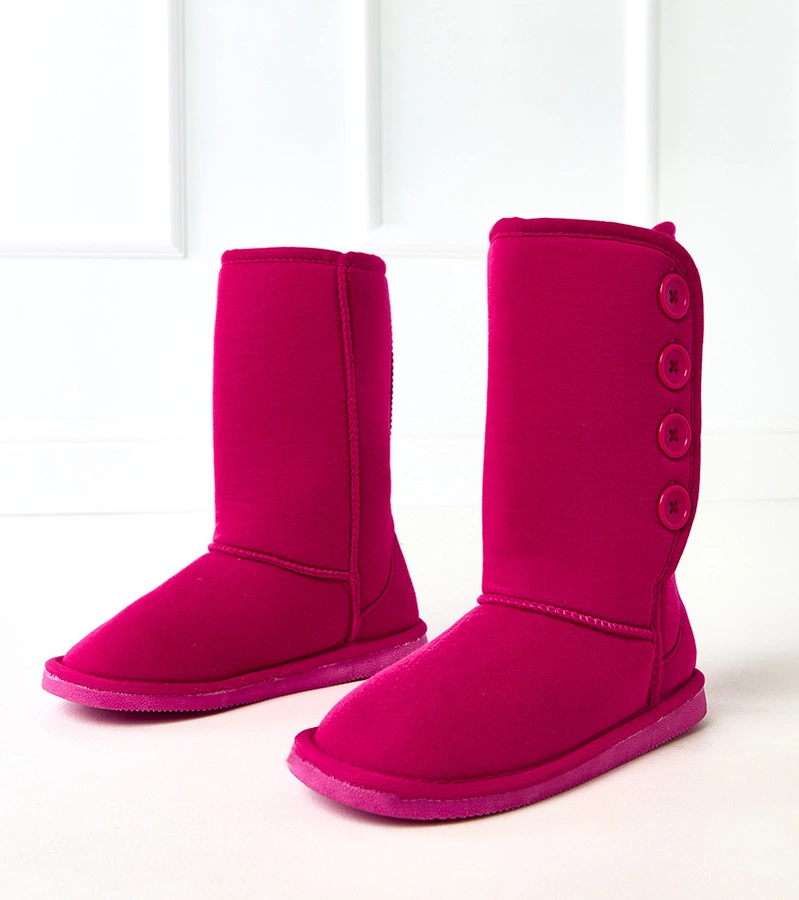 Ružové detské eskimáčiky Marialena