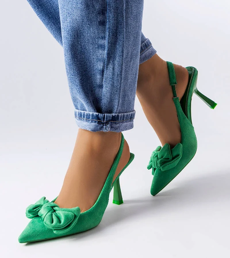 Zelené ihlice s mašľou Olengo