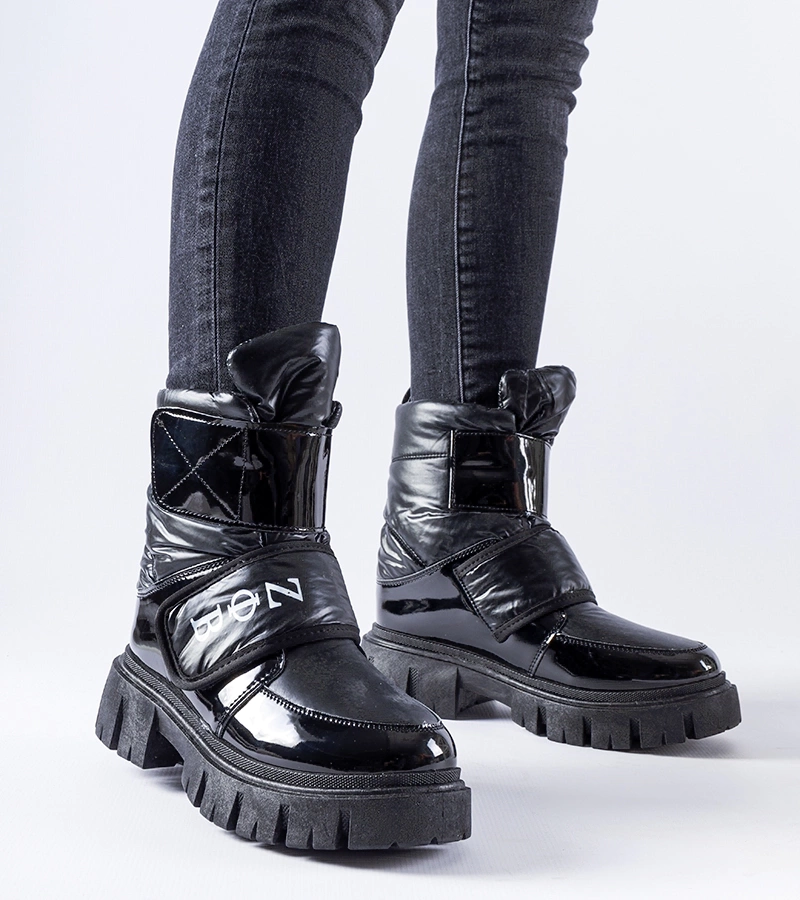 Čierne zateplené snehule Reppert