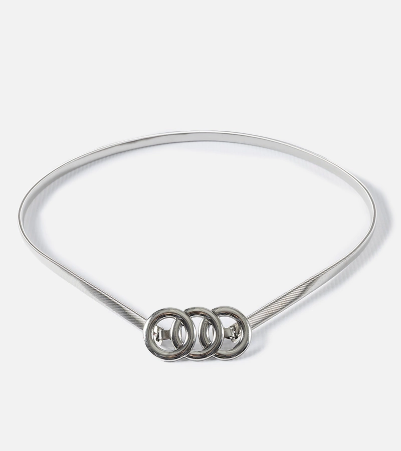 Strieborný elastický pás Bartolomeo