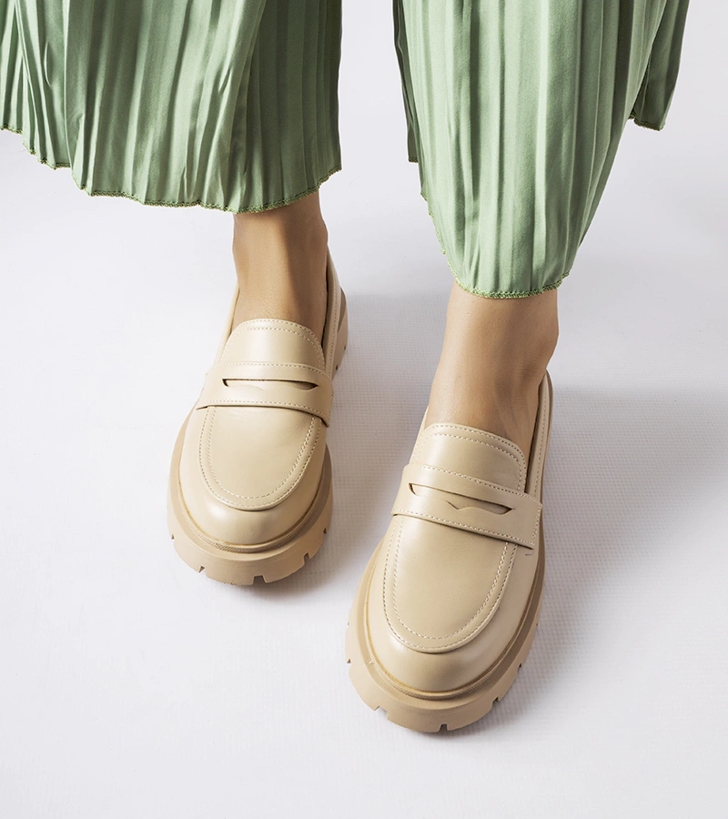 Zelené elegantné mokasíny Puccianiello