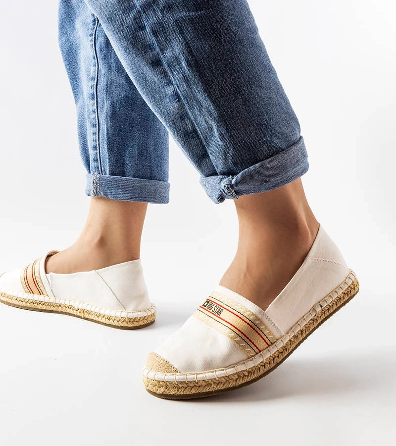 Biele espadrilky Big Star LL274893