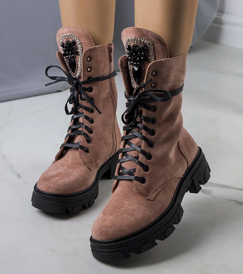 Ružové vrecká s kameňmi Dalmir