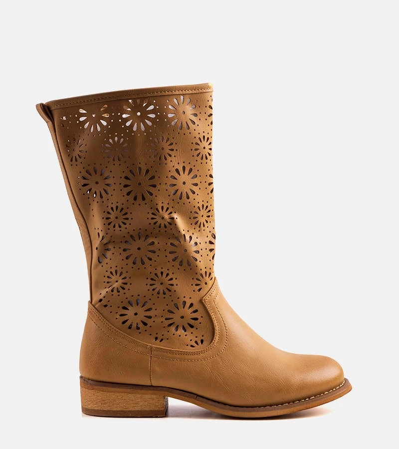 Hnedý botki detský Bitsis