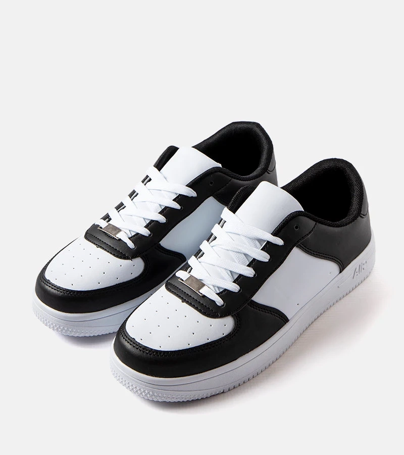 Čiernobiele pánske tenisky Cimmaron