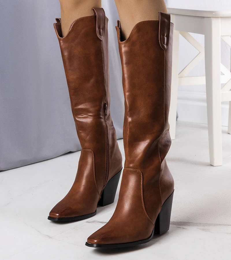 Hnedé zateplené topánky Seine