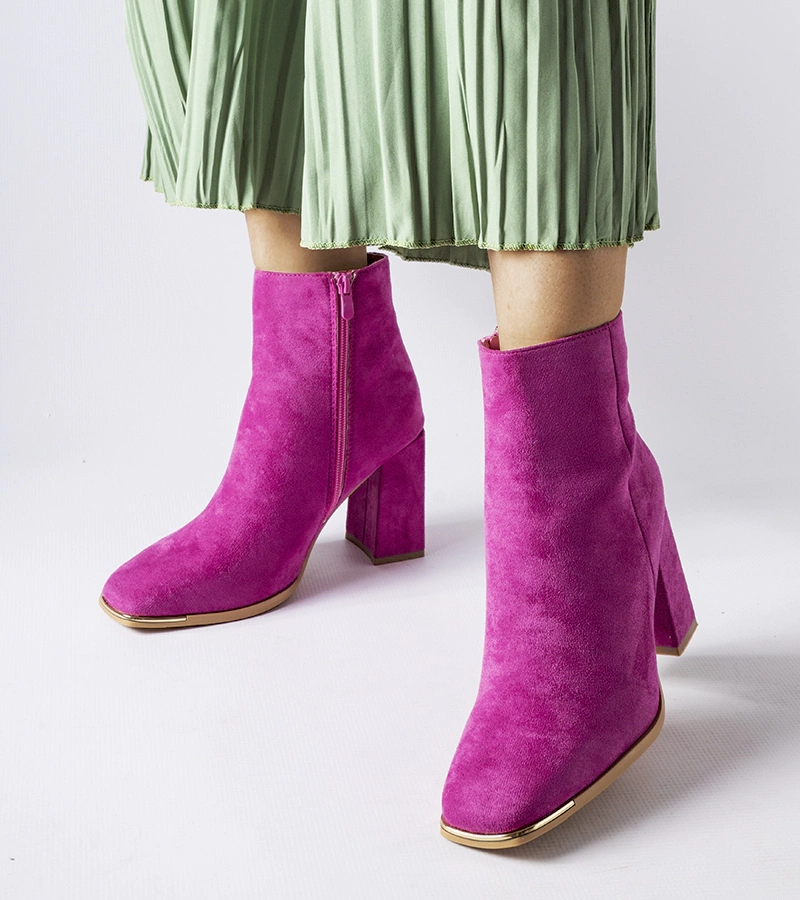 Ružové čižmy Cheney stiletto