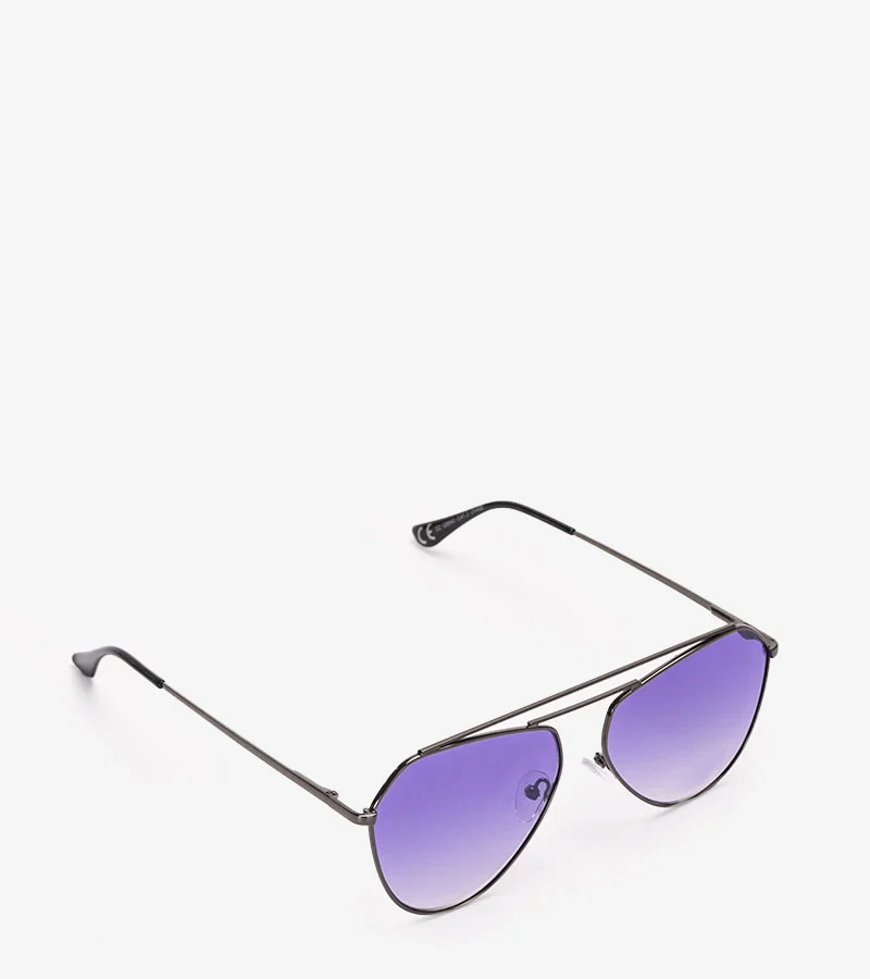 Fialové pilotné slnečné okuliare Sirois