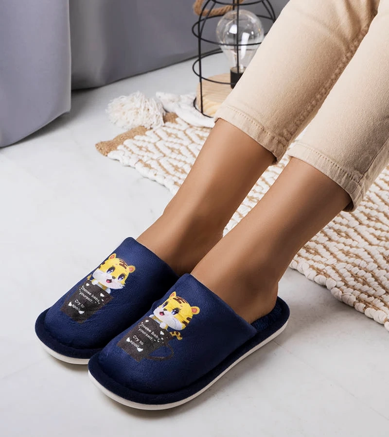 Catcup námornícky modré mäkké papuče